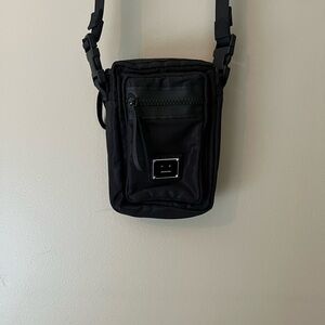 Acne Black Nylon Crossbody Bag